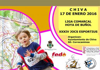 La Liga Comarcal de Orientación llega a su segunda cita en Chiva